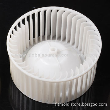Injection Molding Plastic Part of Fan Blades, Made of ABS